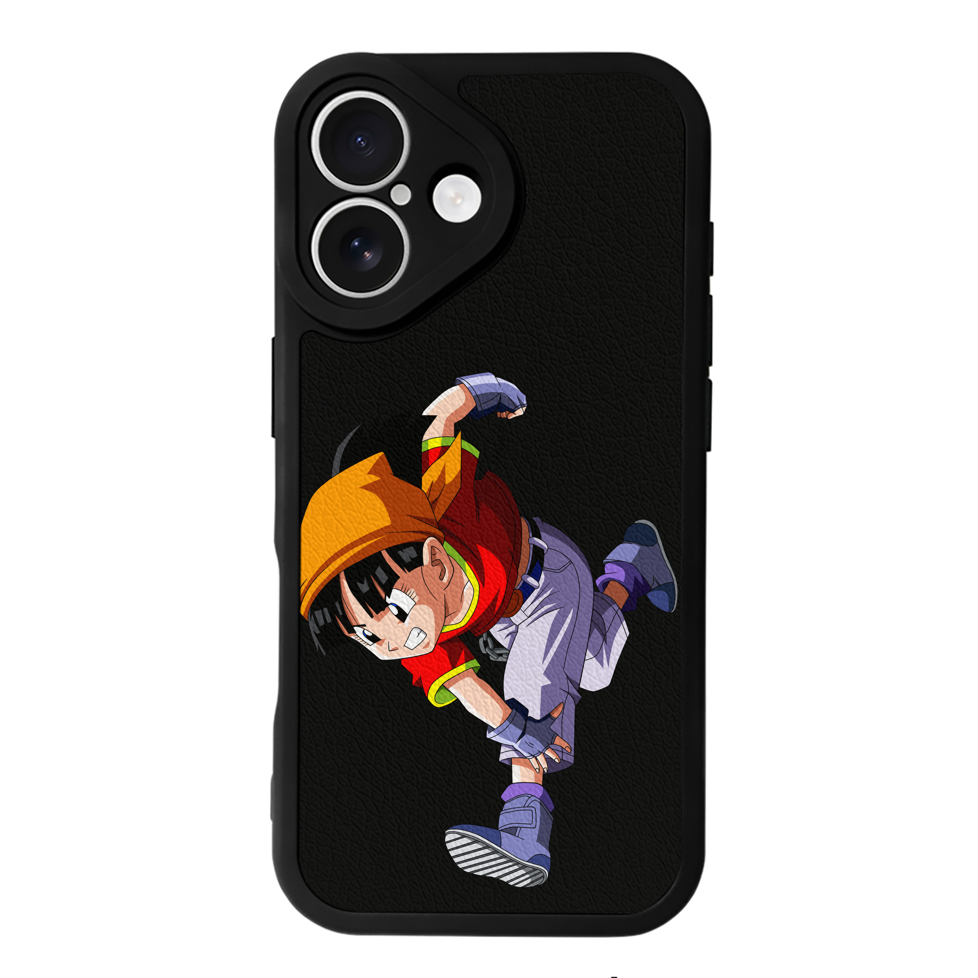 （画像用） ドラゴンボール パン DRAGON BALL Pan 【iPhone 16シリーズ対応】シリコンスマホケース（レザー調） 材質：シリコン
